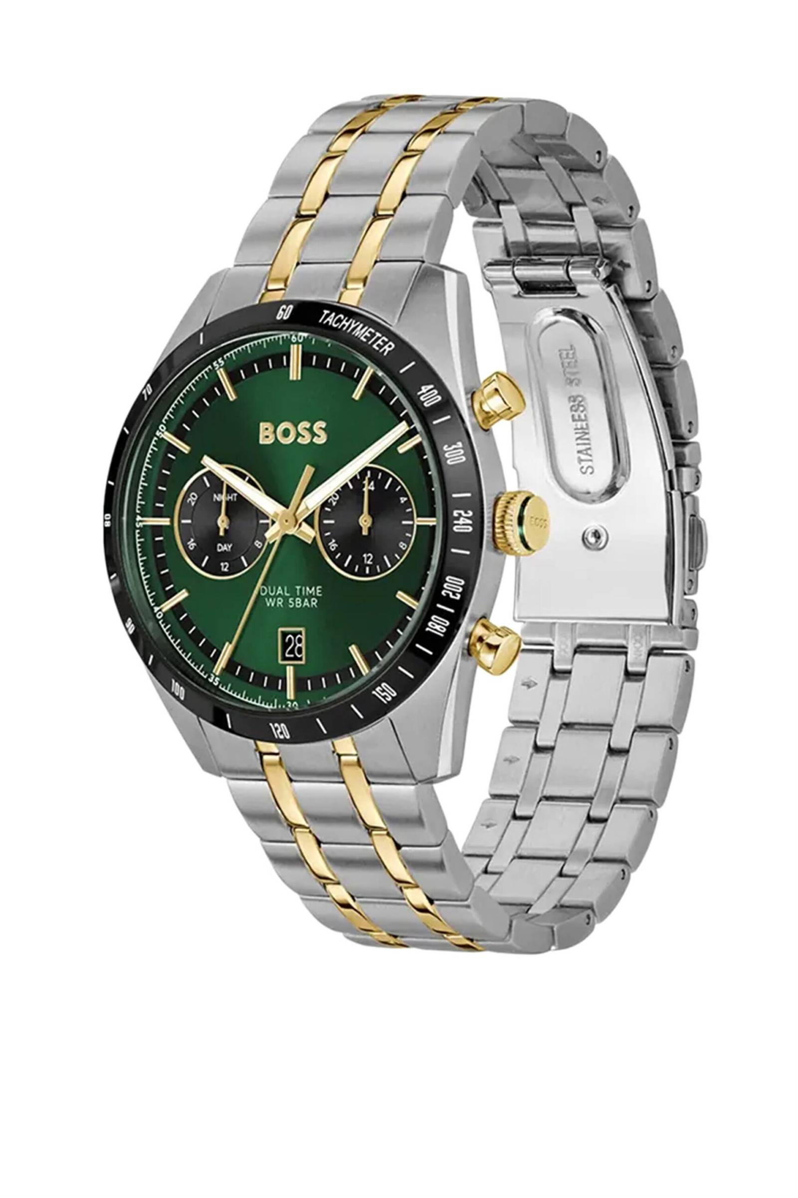 BOSS - Tourmaster Two Tone Bracelet Watch