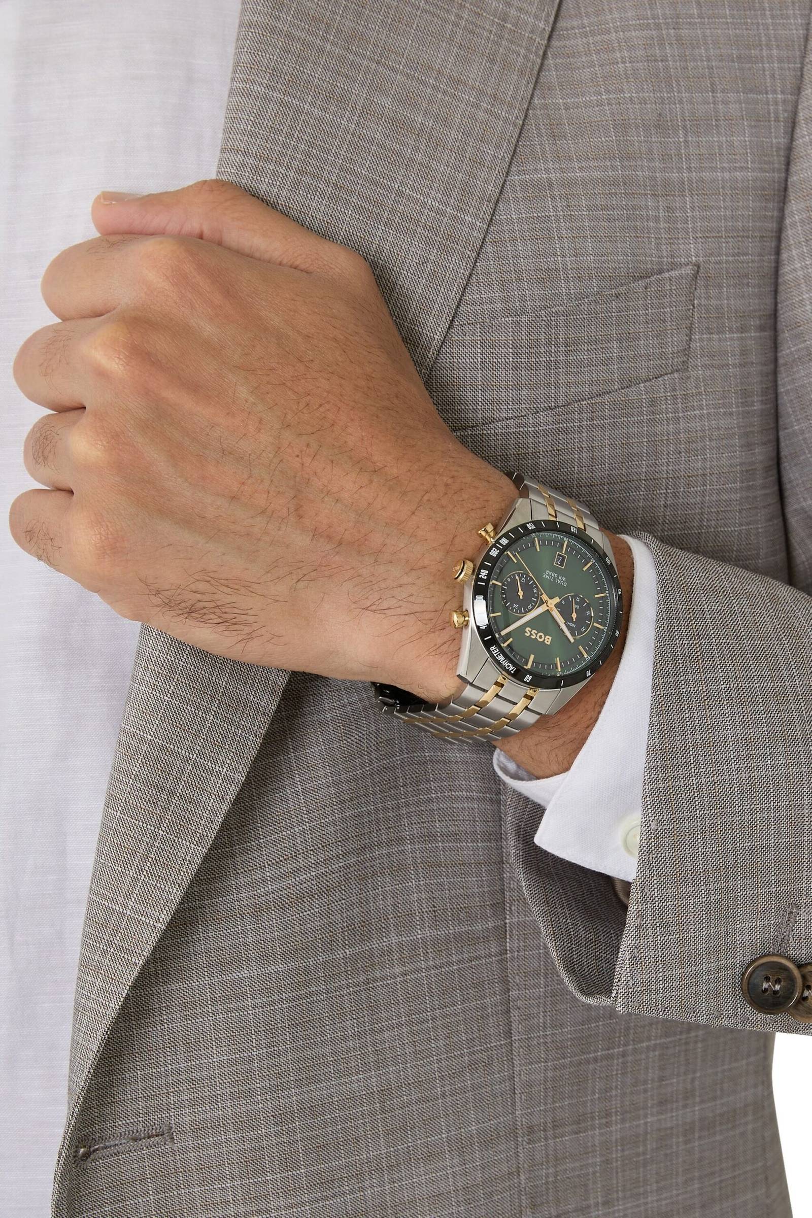BOSS - Tourmaster Two Tone Bracelet Watch